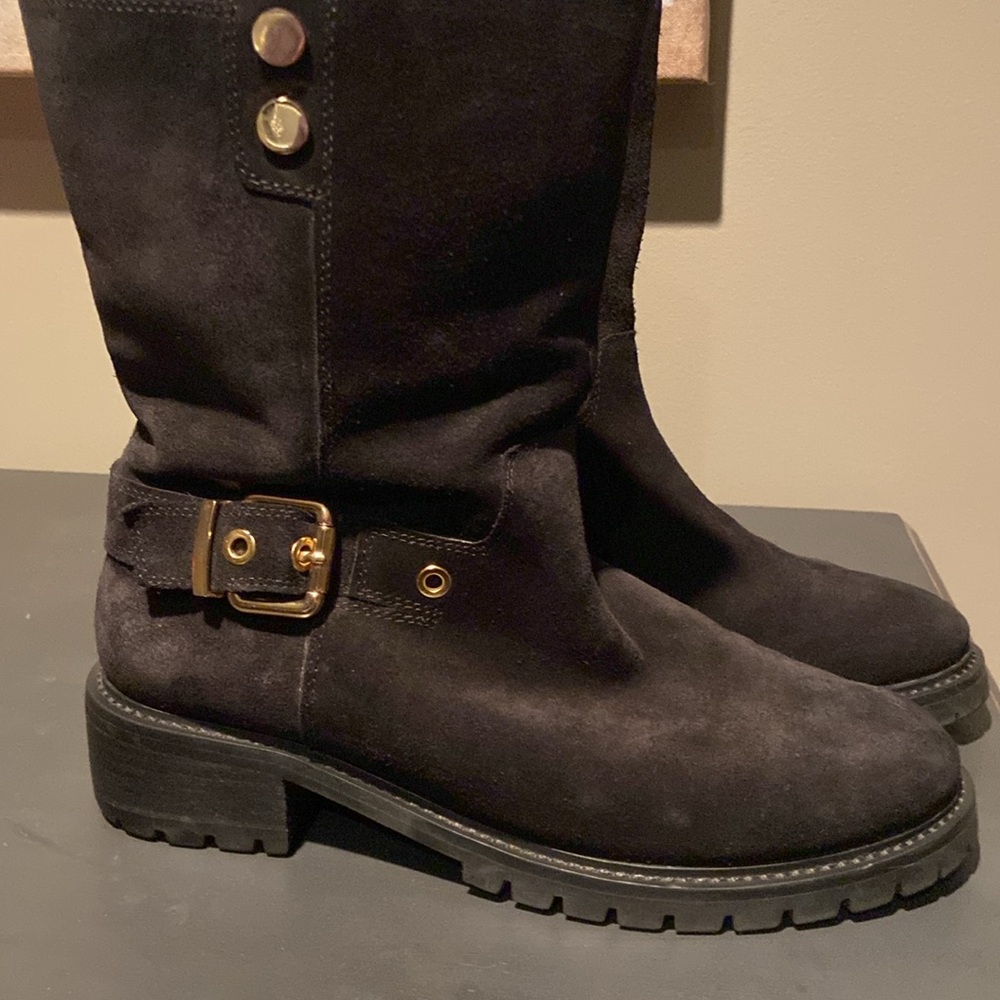 Artica by Browns , black suede boot - Picture 2 of 7